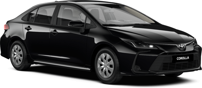 Toyota Corolla, цвет черный