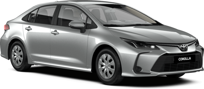 Toyota Corolla, цвет серебристый