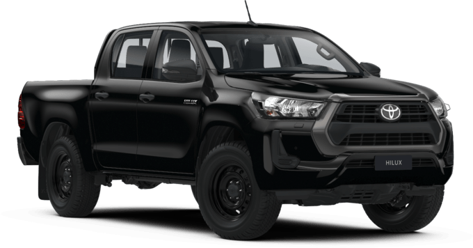 Toyota Hilux Pickup, цвет черный