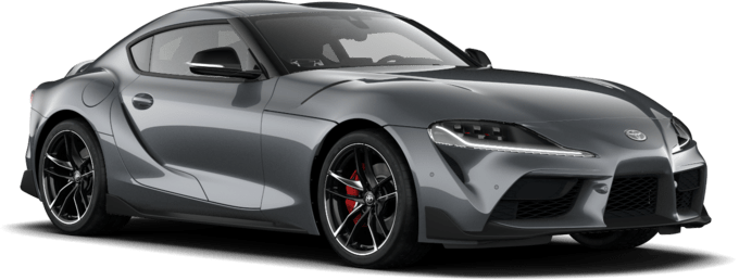 Toyota Supra, цвет серый